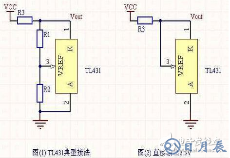 tl431可調(diào)電源電路圖分析 tl431幾種不常見的接法