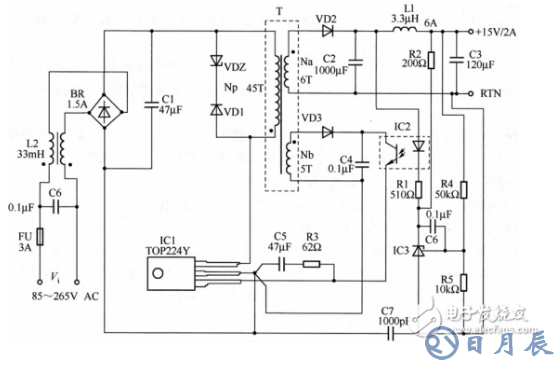 光耦開關電源電路圖大全（光電耦合器/可控精密穩(wěn)壓源）