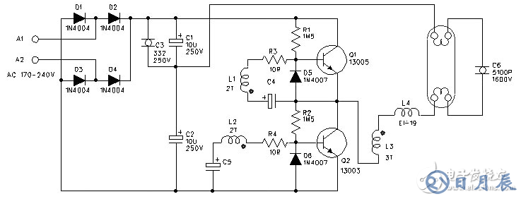 40w電子鎮(zhèn)流器電路圖大全（六款模擬電路設(shè)計(jì)原理圖詳解）