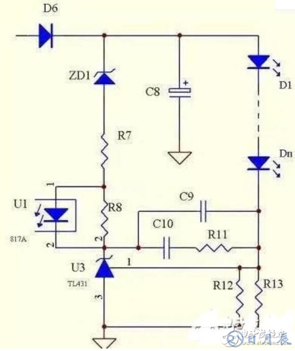 TL431具體恒流電路