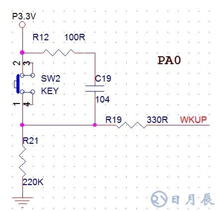 STM32單片機(jī)按鍵電路設(shè)計(jì)