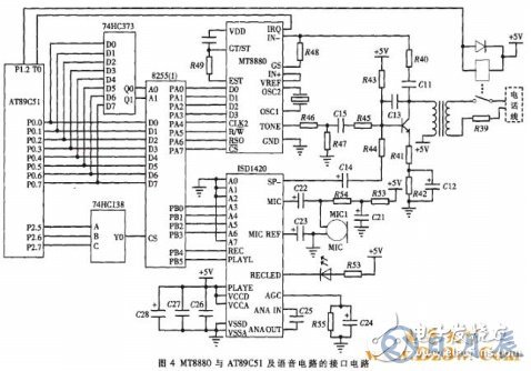 AT89C51單片機對智能語音撥號報警系統(tǒng)的設(shè)計