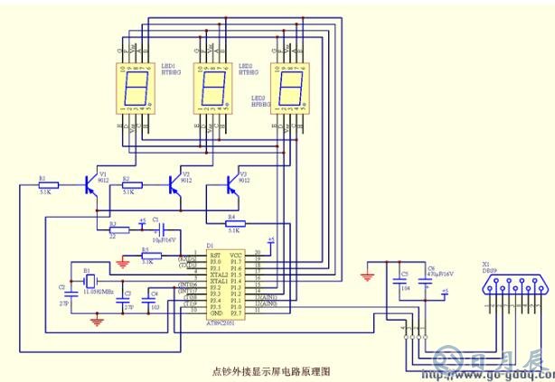 AT89C2051單片機(jī)對點(diǎn)鈔機(jī)的外接顯示屏驅(qū)動設(shè)計(jì)