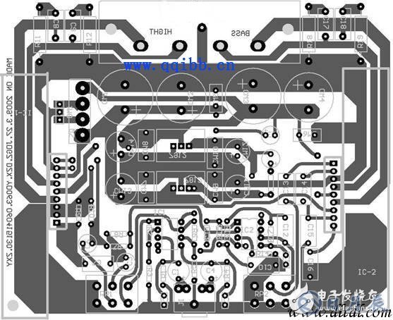 TDA1521功放電路板原理圖