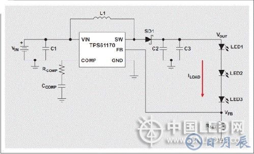 基于高亮度LED升壓轉(zhuǎn)換器的開(kāi)路保護(hù)設(shè)計(jì)