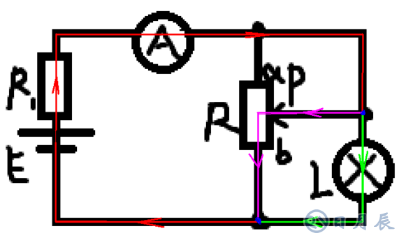 如何看電路圖中分流電路的電流走向