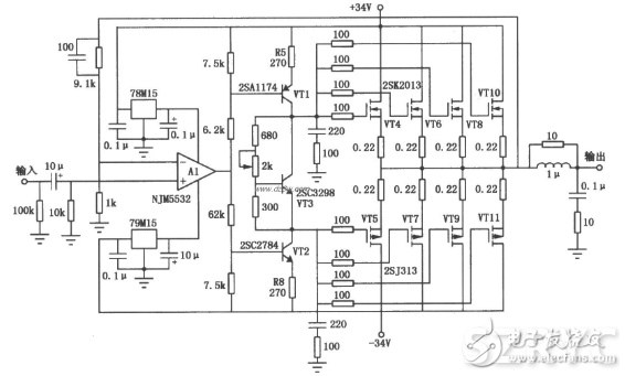 場效應(yīng)管放大電路圖大全（五款場效應(yīng)管放大電路原理圖詳解）